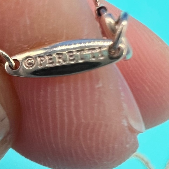 🔴Authentic TIFFANY & CO 18K ROSE GOLD Open Heart Necklace 🔴 - Picture 6 of 13